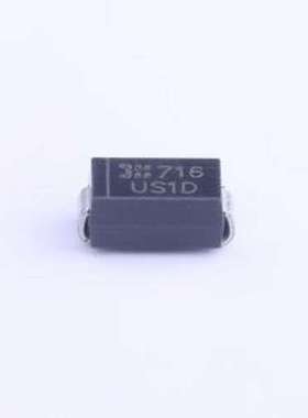 US1D-13-F 快恢复/高效率二极管 电压:200V 电流:1A SMA