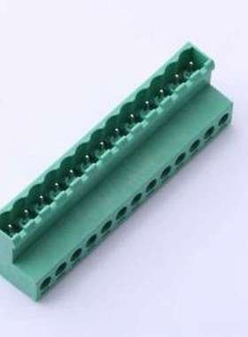 MX2EDGRK-5.08-13P-GN01-Cu-Y-A 插拔式接线端子 5.08mm 1x13P 排