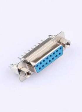 DS1034-15FUNSI44 D-Sub/VGA连接器 D-Sub 母 P数:15P 蓝色 插件