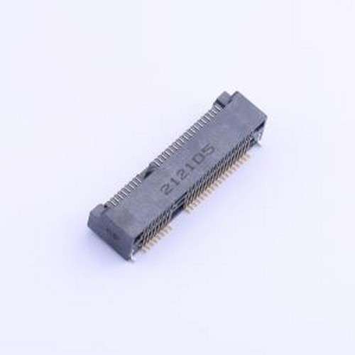 PCIE-52P70H 金手指连接器 0.8mm P数:52P SMD,P=0.8mm