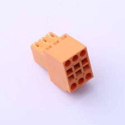 KF2EDGKE-3.5-2*3P 插拔式接线端子 3.5mm P=3.5mm