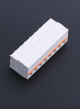 KF239-5.08-8P 弹簧式接线端子 1x8P 5.08mm 每排P数:8 排数:1 插