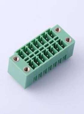 KF2EDGKVM-3.5-2*7P 插拔式接线端子 3.5mm 2x7P 排数:2 每排P数: