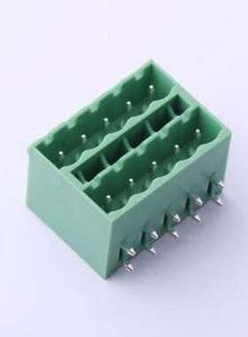 KF2EDGKRCH-5.08-2*5P 插拔式接线端子 5.08mm 弯插,P=5.08mm