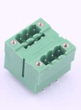 KF2EDGVHM-5.0-2*3P 插拔式接线端子 螺丝固定 5mm 插件,P=5mm