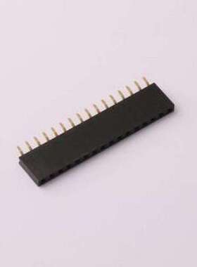 X6511FRS-16-C85D30 排母 间距:2.54mm 1x16P 卧贴 SMD,P=2.54mm,