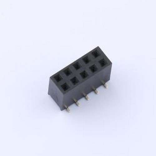 XDM254-2-05-S-8.5-G0 排母 2x5P 间距:2.54mm 立贴 SMD,P=2.54mm