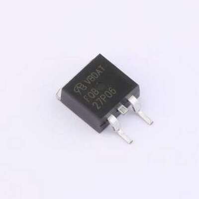 FQB27P06TM-VB 场效应管(MOSFET) 1个P沟道 耐压:60V 电流:35A TO