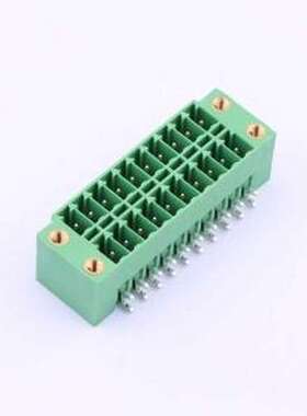 JL15EDGKNRM-35020G01 插拔式接线端子 螺丝固定 3.5mm 插件,P=3.
