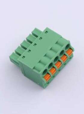 1851070 插拔式接线端子 3.81mm 排数:1 每排P数:5 P=3.81mm