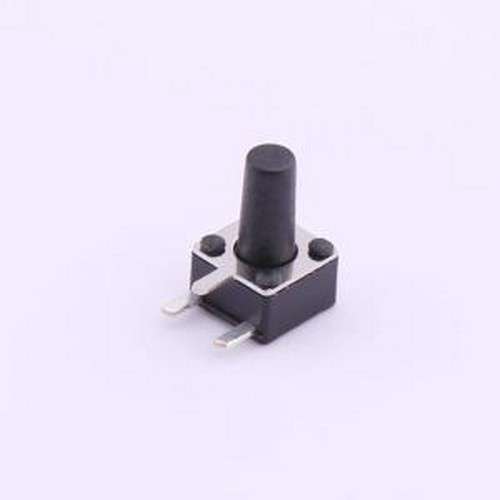TS-1091B-A9B3-D2 轻触开关 4.5*4.5*7.5mm 卧插 轻触开关 插件