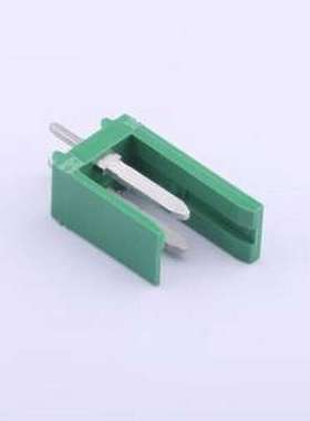 280609-1 线对板针座 1x2P 间距:3.96mm 插件,P=3.96mm