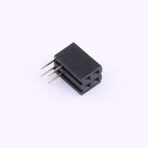 CSFB203-0202A009R1AC 排母 2x2P 弯插 弯插,P=2mm