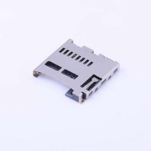 TF-016-P3 SD卡/存储卡连接器 自弹式 MicroSD卡(TF卡) 卡座 SMD