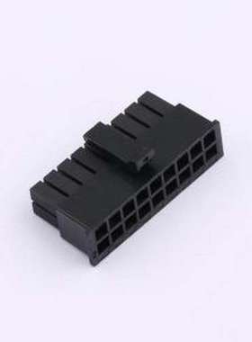 ZX-MX3.0-2-9P-HGJK 胶壳(线对板/线对线) 2x9P 3mm P=3mm