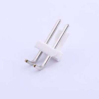 640389-2 线对板针座 1x2P 间距:3.96mm 弯插 弯插,P=3.96mm