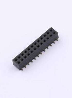 XDM200-2-12-S-4.3-G0 排母 2x12P 间距:2mm 立贴 SMD,P=2mm