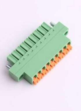 DB2EKNM-3.5-9P-GN 插拔式接线端子 3.5mm 排数:1 每排P数:9 绿色