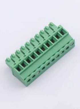 1827208 插拔式接线端子 3.81mm 排数:1 每排P数:10