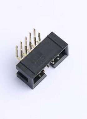 XDFH-0259-2*5P IDC刺破式连接器(牛角/简牛) 2U镀金PH2.54MM-2*5