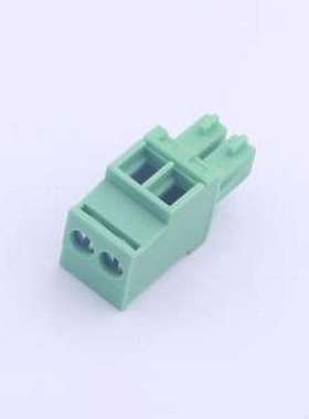 15ETYKA-3.5-02P-14-00AH 插拔式接线端子 3.5mm 1x2P 排数:1 每