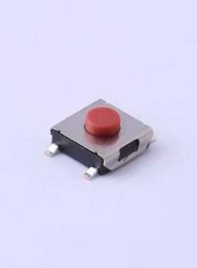 K2-1157SP-C3SW-01 轻触开关 6×6×3.1 4P 160G不锈钢弹片红色按