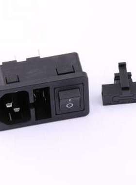 RT-C14B-D3+SS21-1BB 船型开关 三合一插座:翘板开关+AC插座+保险