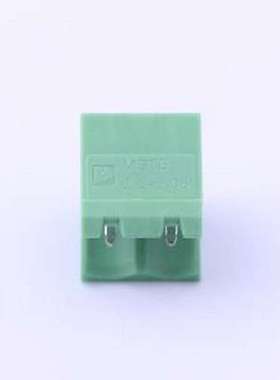 1759017 插拔式接线端子 5.08mm 1x2P 排数:1 每排P数:2 弯插,P=5