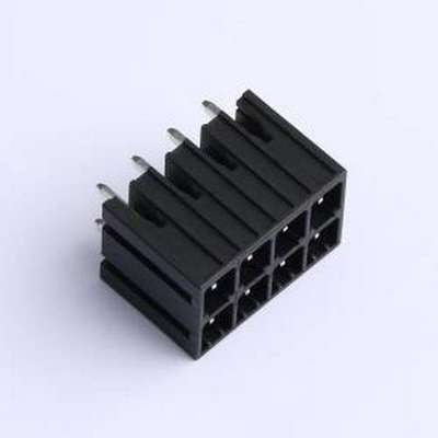 JL2EDGVHC-50804B01 插拔式接线端子 2x4P 5.08mm 排数:2 每排P数