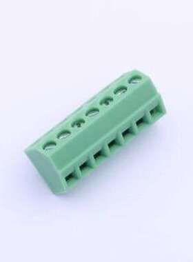 KF127S-3.5-7P 螺钉式接线端子 3.5mm 1x7P 排数:1 每排P数:7 直