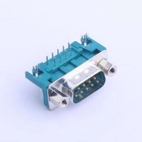 DT10121-M5W3-4F D-Sub/VGA连接器 D-Sub 公 P数:9P 弯插
