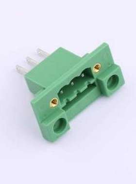 0710183 插拔式接线端子 5.08mm 插件,P=5.08mm