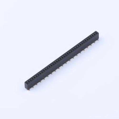 X1311FVS-39-C43D35R2 排母 间距:1.27mm 1x39P 立贴 SMD,P=1.27m