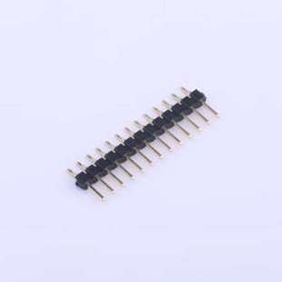 2mm 卧贴 C40D28 P=2mm SMD 方针 间距 1x13P 排针 13I X4611WRS