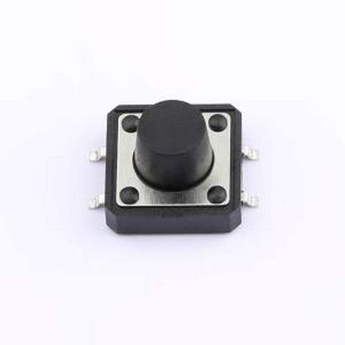 HX TS128TP 250gf 009 轻触开关 12x12x8mm 立贴 轻触开关 插件,1