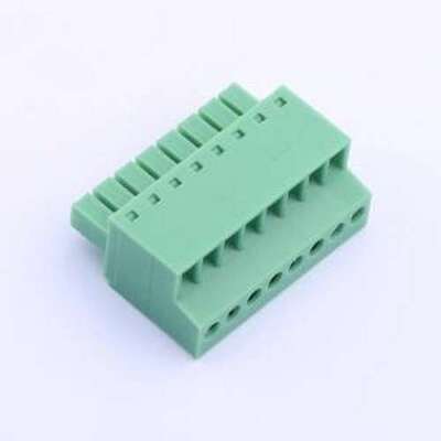 KF2EDGKC-3.5-8P 插拔式接线端子 3.5mm 1x8P 排数:1 每排P数:8 P