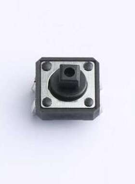 TS-1094T-B2D1 轻触开关 轻触开关12*12*7.3mm方头插件四脚DIP黑