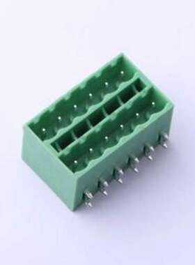 KF2EDGKRCH-5.08-2*6P 插拔式接线端子 5.08mm 弯插,P=5.08mm