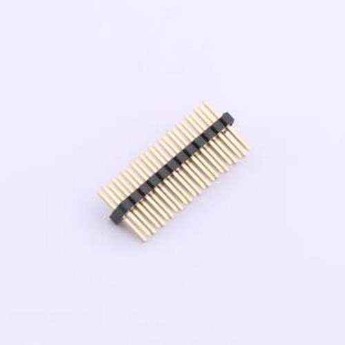 X1321WV-2x12J-C30D23 排针 2x12P 间距:1.27mm 方针 插件,P=1.27