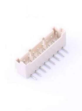 HC-XA-8AW 线对板针座 1x8P 间距:2.5mm 弯插 弯插,P=2.5mm