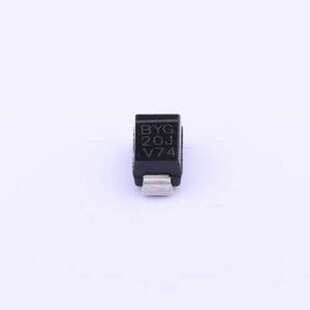 BYG20J-E3/TR 快恢复/高效率二极管 电压:600V 电流:1.5A SMA(DO-