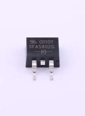 SFAS802GHMNG 快恢复/高效率二极管 电压:100V 电流:8A D2PAK