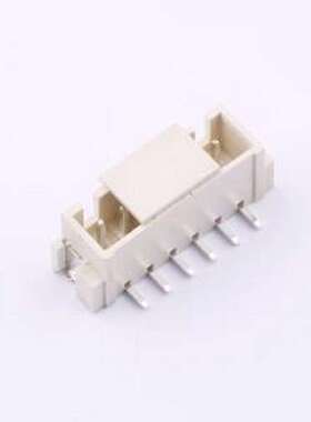 KH-A2504-06AB 线对板针座 1x6P 间距:2.54mm 立贴 SMD,P=2.5mm