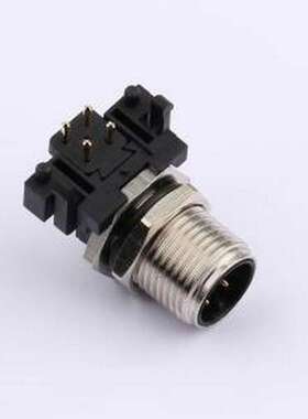 M12-P4A-GPL M12 圆形(线缆)连接器 M12-P4A-GPL M12 弯插