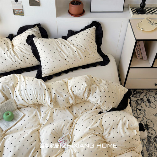 【小红书爆款】法式奶油四件套