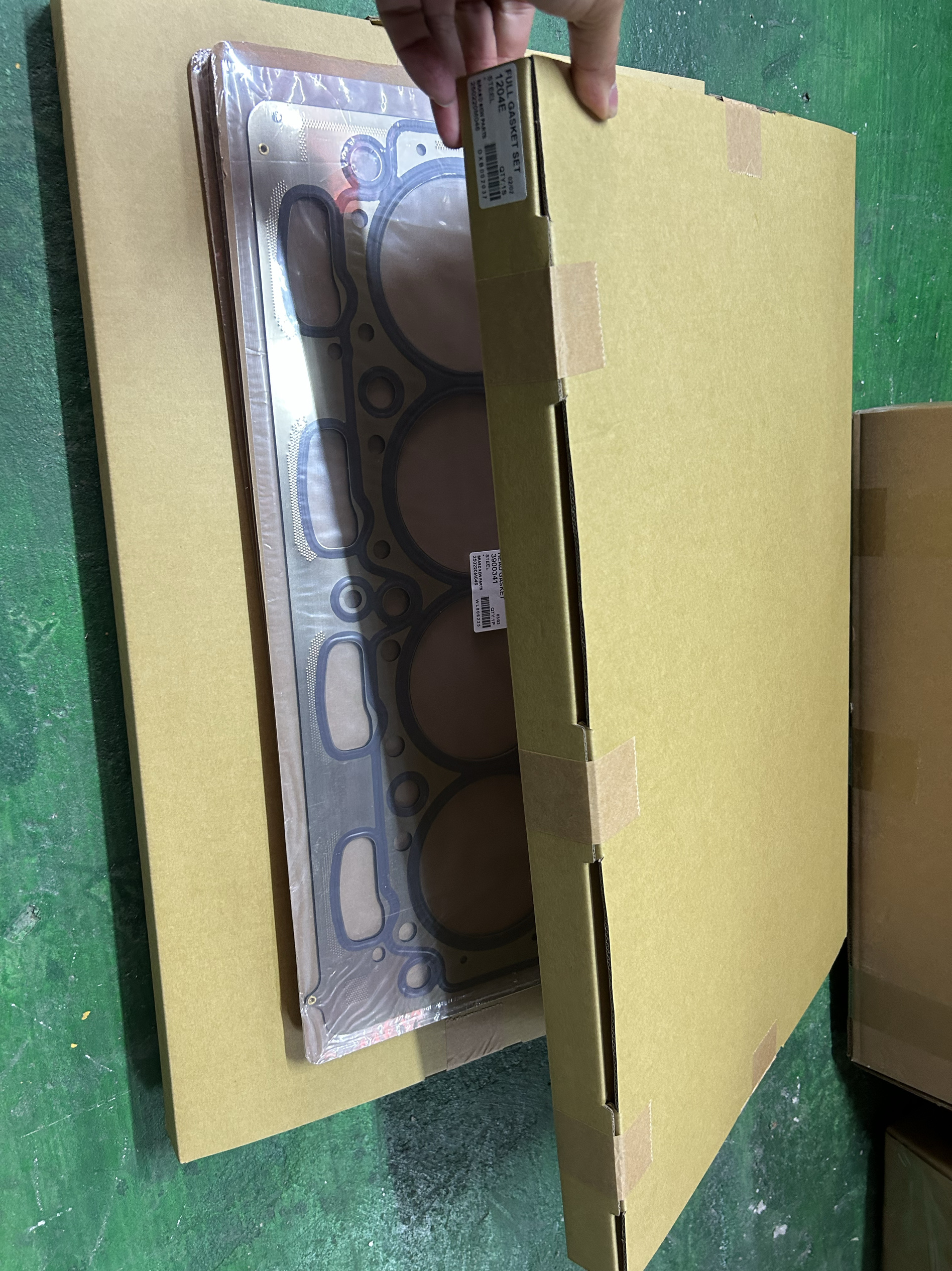 卡特C4.4 帕金斯1204E 发动机汽缸垫大修包全车垫片390-0341