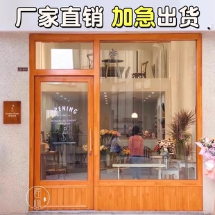 实木门窗玻璃门窗推拉门平开门定制简约推拉窗卧室门折叠窗店铺门