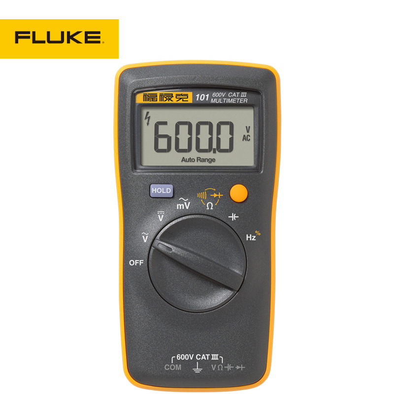 FLUKE福禄克万用表 101 F15B+高精度FLUKE高精度全自动数字万用表