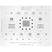 阿毛易修/HW16植锡网/荣耀50/50Pro/高通骁龙778G/SM7325/钢网