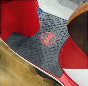 防滑垫 27E脚踏垫改装 适用钱江QJMOTOR壹米150摩托车脚垫 QJ150T